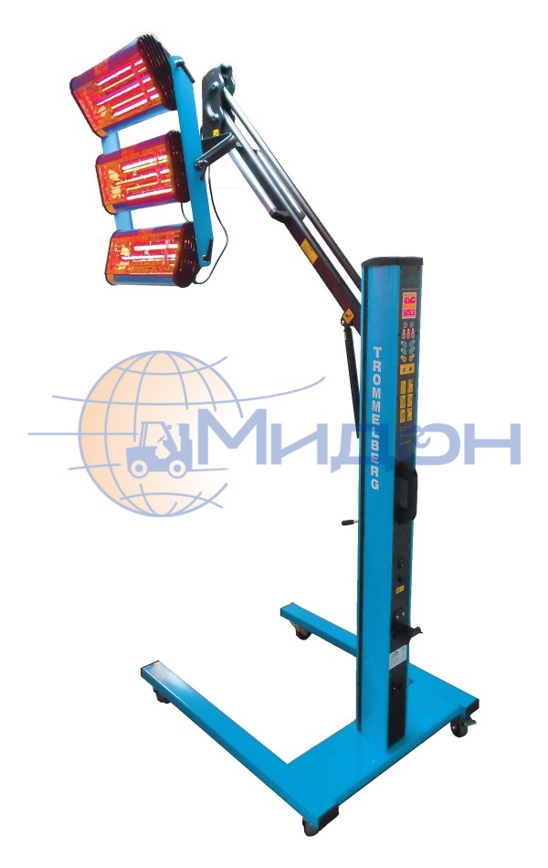 ИК сушка IR 3 ECONOMY, коротковолновая, 220 В, 3,3 кВт, площадь облучаемой пов-ти 1,2 м Х 1,0 м, тай Trommelberg (Германия)