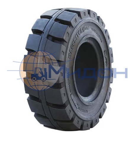 Шина цельнолитая 21х8-9 Greckster Gold стандарт