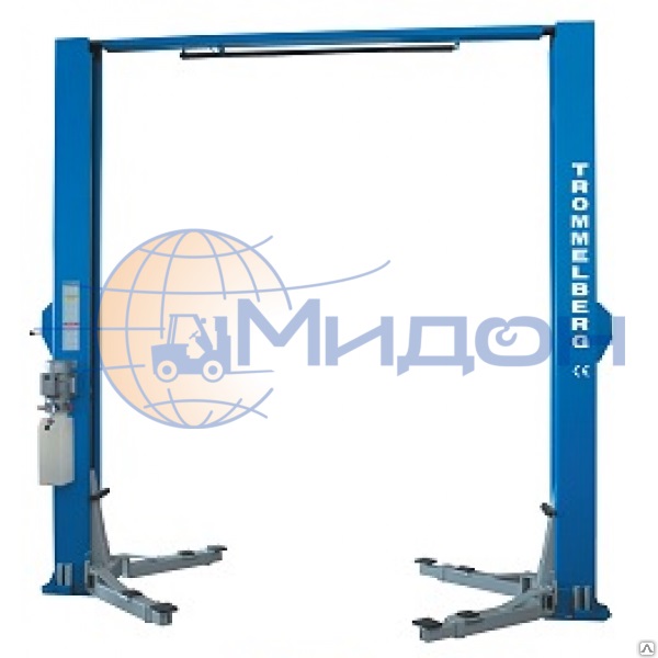 Подъемник 2-х стоечный, электрогидравлический, асимметричный TST45ASH, грузоподъемность 4,5 т. Trommelberg (Германия)