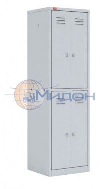 Шкаф для одежды (гардеробных и раздевалок) ШРМ-24