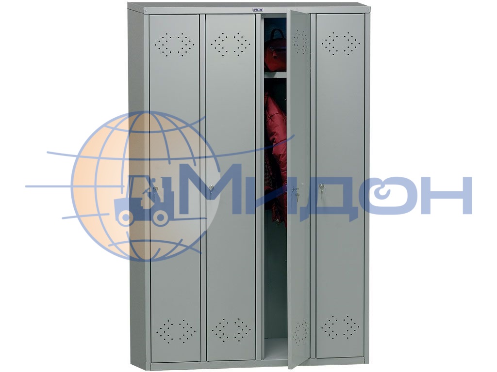 Шкаф для одежды медицинский МД LS(LE)-41