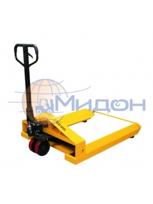 Тележка гидравлическая (рохля) SDZT SMART, для рулонов 1 т