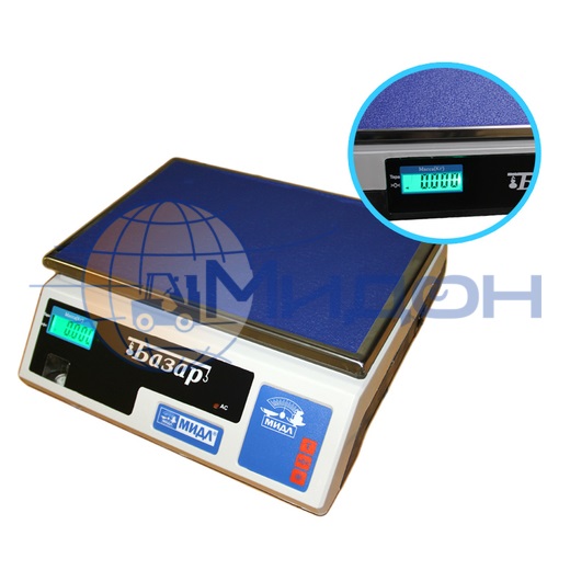 Весы фасовочные МИДЛ МТ 30 ВЖА (5/10; 230x340) «Базар»