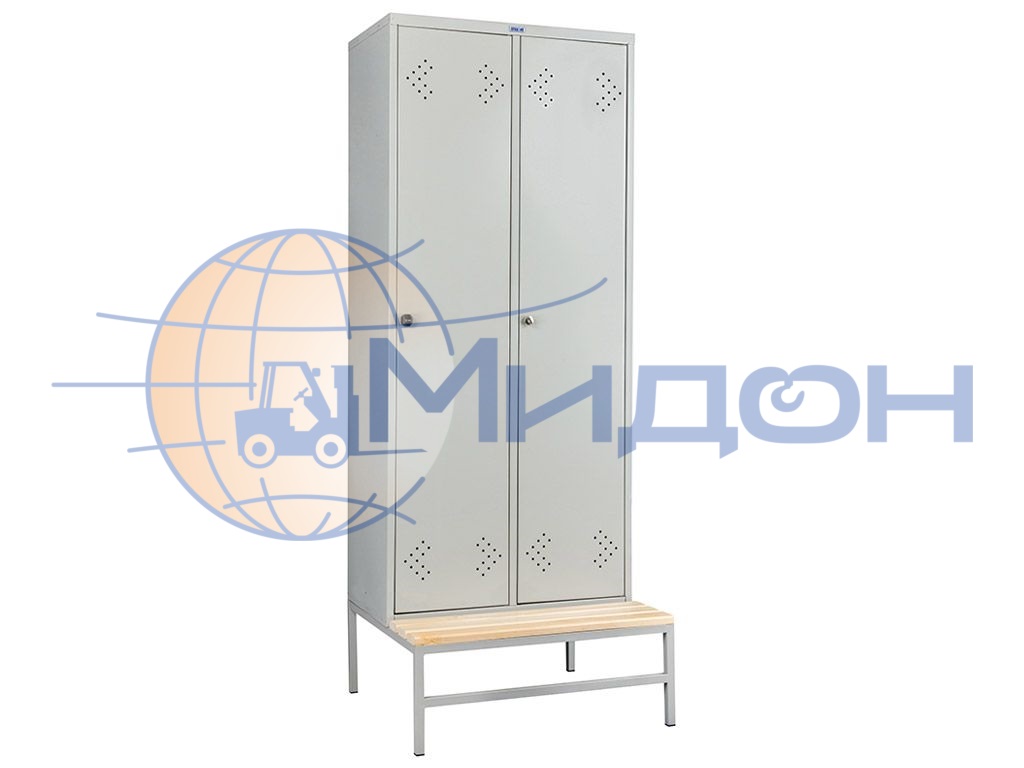 Скамья-подставка для одёжного шкафа (локера) LS-31 сосна