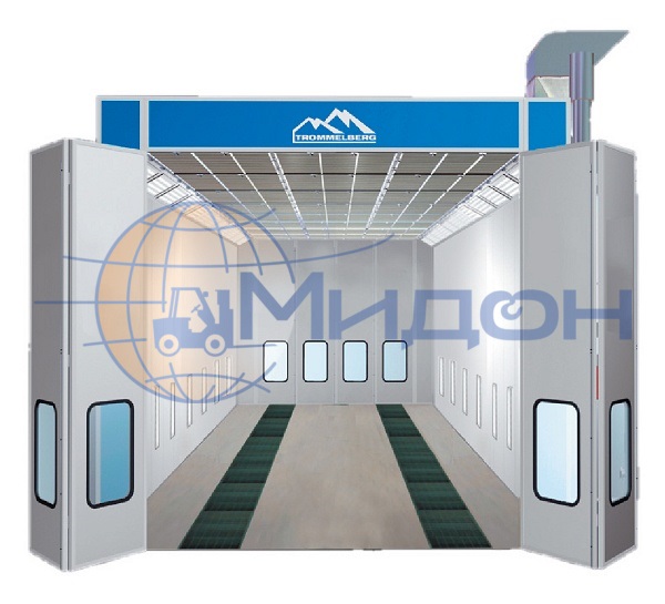 Индустриальная окрасочно cушильная камера SB1055 Trommelberg (Германия)