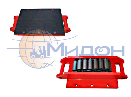 Роликовая платформа (подводная опора) неповоротная VA8 г/п 8тн