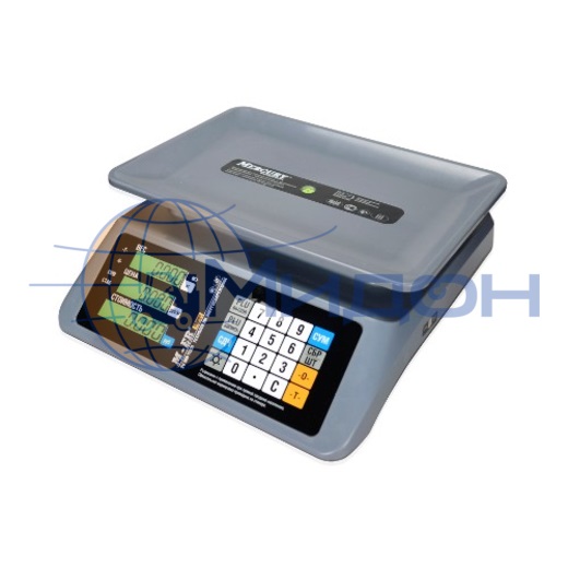 Весы торговые M-ER 321AC-15.2 LCD «Margo»