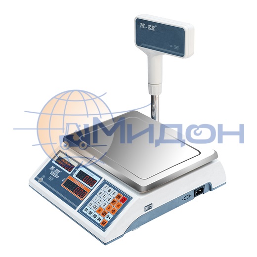 Весы торговые M-ER 322ACPX-15.2 LED «ibby»