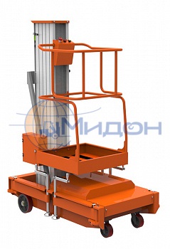 Подъемник мачтовый телескопический GTWY 150 кг 4 м (от сети)