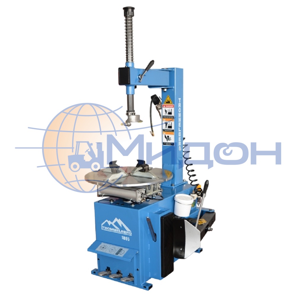 Станок шиномонтажный полуавтоматический 1805E 3P, внешний зажим 18', 380V/50HZ/5P Trommelberg (Германия)