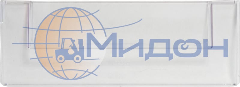 Поперечный разделитель TD 2309 к контейнерам пластиковым SK, прозрачный сплошной 222 х 80 х 2