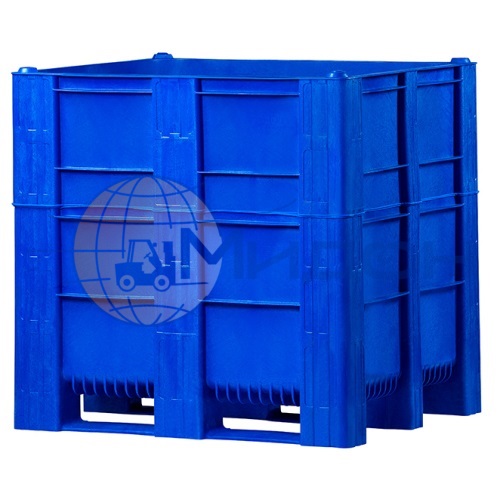 Контейнер пластиковый 11-100-HA-ACE ( 1140) крупногабаритный 1200 х 1000 х 1140 сплошной на полозьях