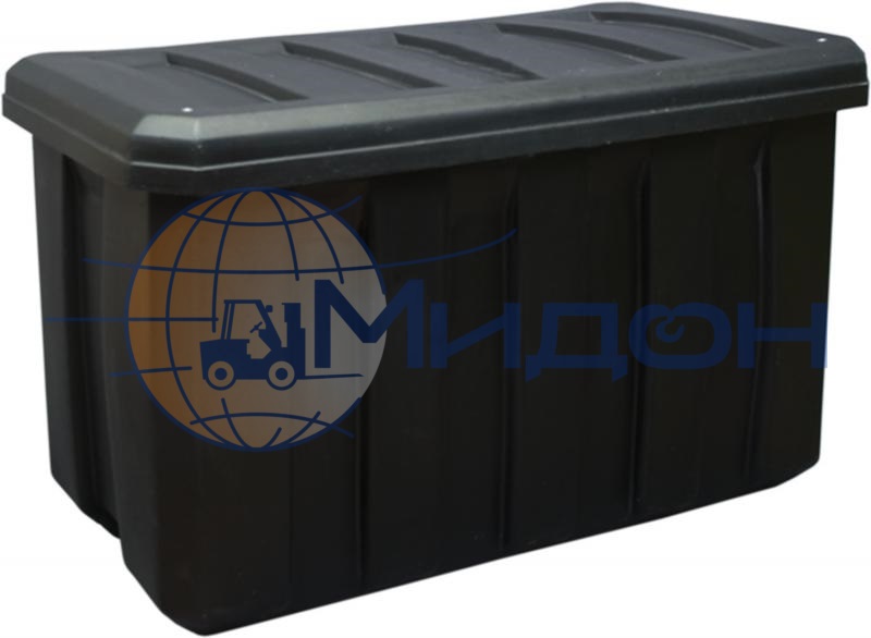 Контейнер пластиковый (ящик технический) КдП 500 800 х 500 х 500 с крышкой