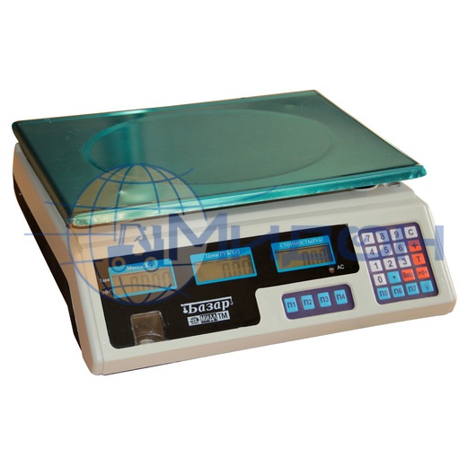 Весы торговые МИДЛ МТ 30 МЖА (5/10; 230x340) "Базар Т", технологические
