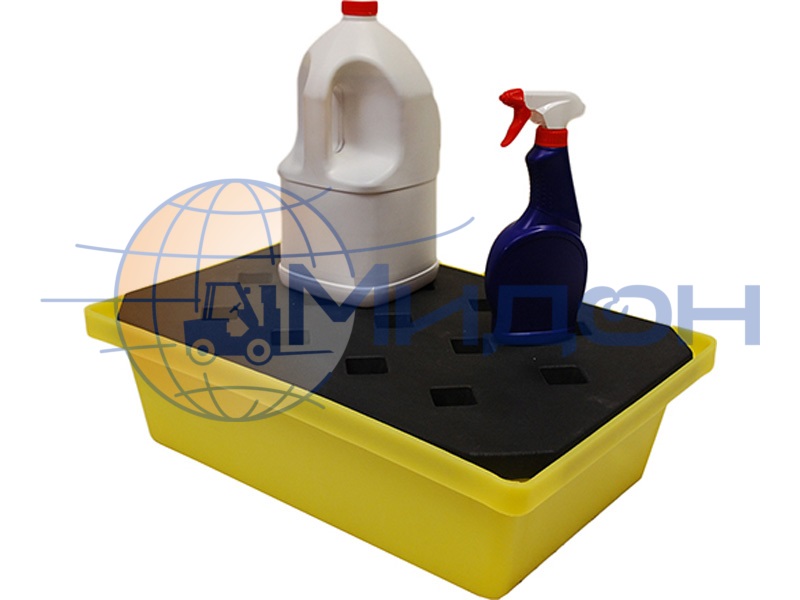 Контейнер пластиковый под локализацию ПдО 20 595 х 395 х 170 поддон со съёмной решеткой на 22 литра