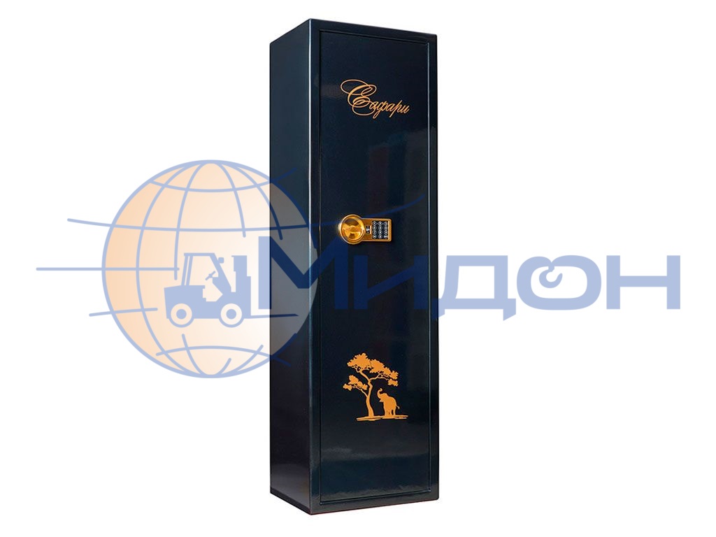 Сейф оружейный Gold Сафари-EL (чёрный)