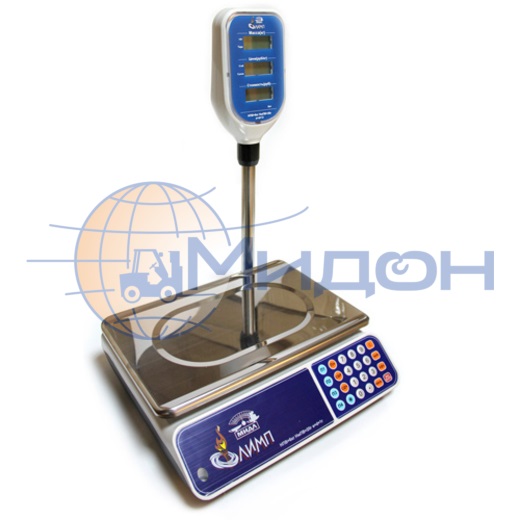 Весы торговые ТВЕС ВЭУ 32-1/2/5/10-А-15 (без стойки)