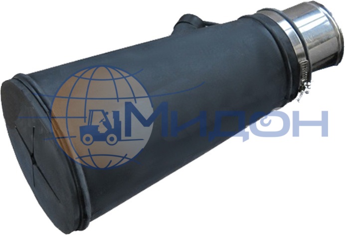 Неопреновый наконечник d120 мм, для шланга 76 мм. Trommelberg (Германия) CA000076120