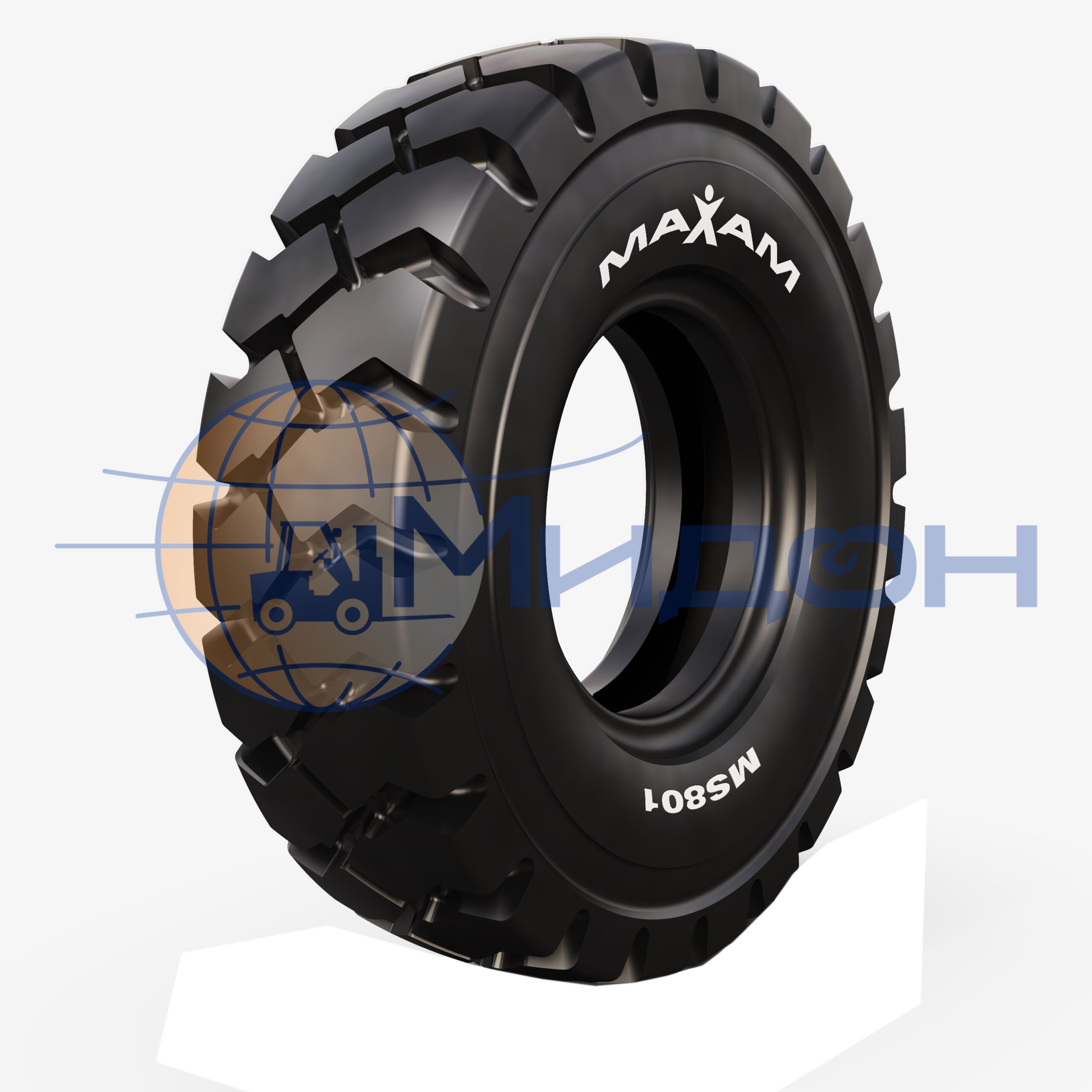 Шина пневмо 12.00-20 MAXAM MS801 PR20 TT SET MS801