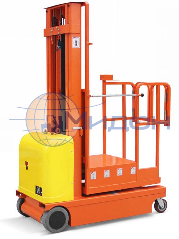 Подборщик заказов самоходный 300 кг 3,5 м GOPZ3502 (трехсекционная мачта)