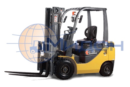 Погрузчик вилочный Дизельный Goodsense FD15G-W1 (1,5т 3м) Двигатель Isuzu C240, мачта FFV 3.0, вилы 920 мм, SS - сайд-шифт