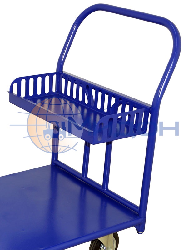 Корзина для установки на ручку тележки платформенной К 700 ( 650х300 )