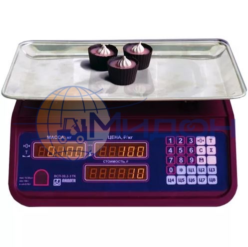 Весы ВСП-30.2-3ТК ЛВСП-3ТК(6.2)15-30/5-10