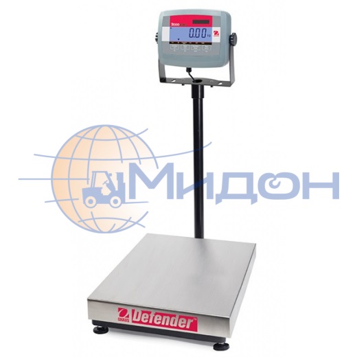 Весы товарные платформенные OHAUS Defender D31P150BL