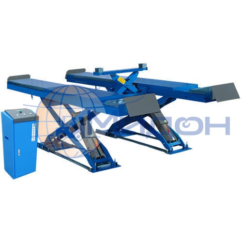 Подъемник ножничный, электрогидравлический, 2-й уровень, комплект для сх-развал, г/п 4,0т, длина 4,5 Trommelberg (Германия) TXB40YL