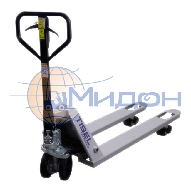 Тележка гидравлическая (рохля) T25Brake TISEL Technics (Германия) 2500 кг, 1150х540 мм, с тормозом