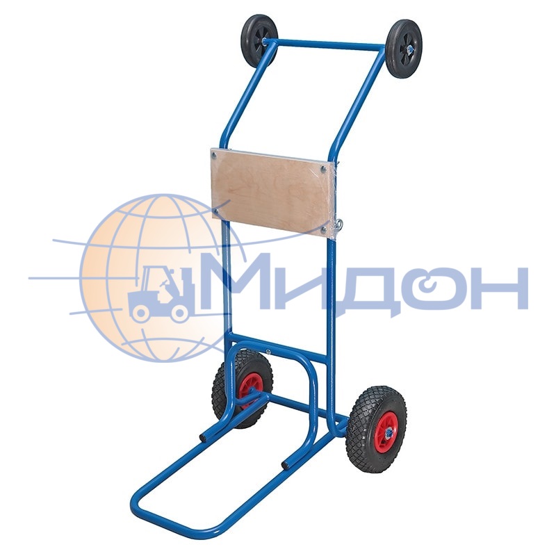 Тележка двухколёсная ТЛ-1 для подвесных лодочных моторов (Колёса: d260-надувные 2шт, d100-литые 2шт)