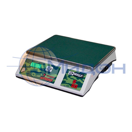 Весы фасовочные МИДЛ МТ 3 В1ЖА (0.5/1; 300x215) "Красная армия"