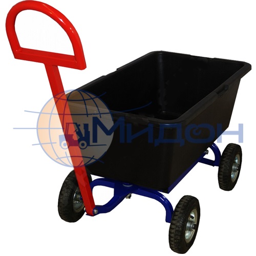 Тележка Дворника и Садовника ТДС П ( 580х990х530 ) (колёса ф200: надувные, Китай)