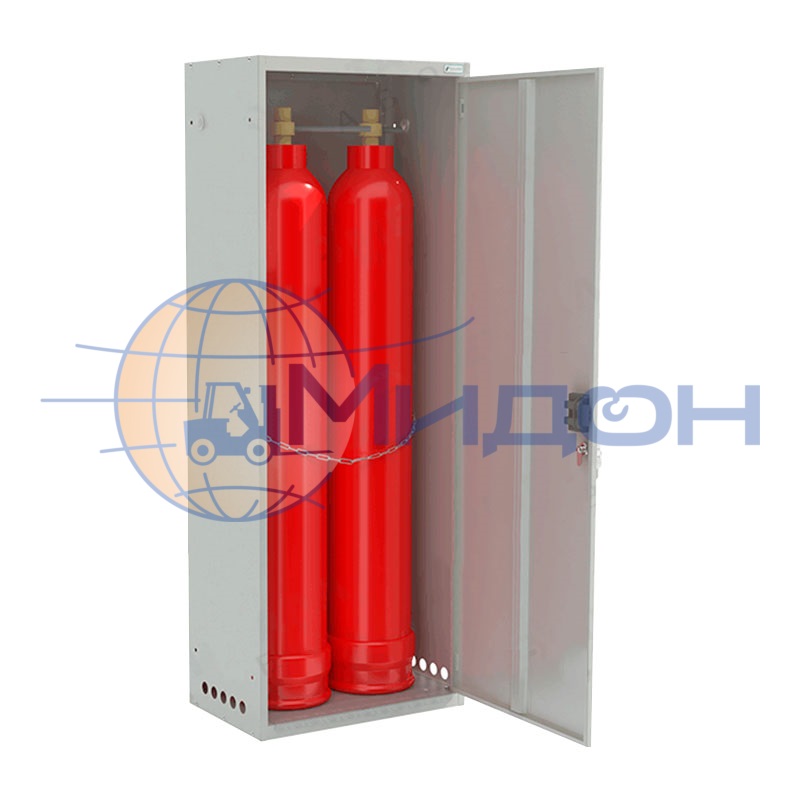 Шкаф для 2-х газовых баллонов (700х390х1600)