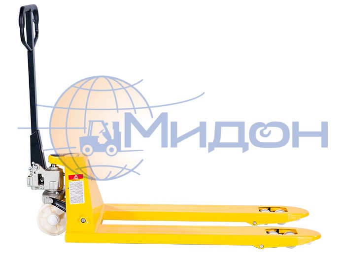 Тележка гидравлическая (рохля) PWH35-II (2,5т) вилы 2800мм