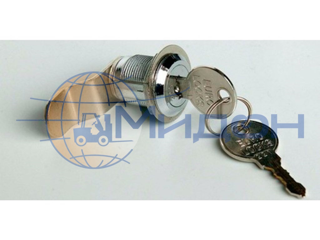 Замок почтовый универсальный (для шкафа, тумбы, тележки, верстака)