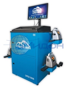 Стенд "сход-развал"  для грузового транспорта, URS1806TR, технология CCD, радио версия, 4х6 Trommelberg (Германия)