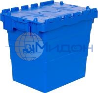 Ящик пластиковый Sembol Zip SPKM 4336 универсальный, сплошной, с крышкой 400 х 300 х 365