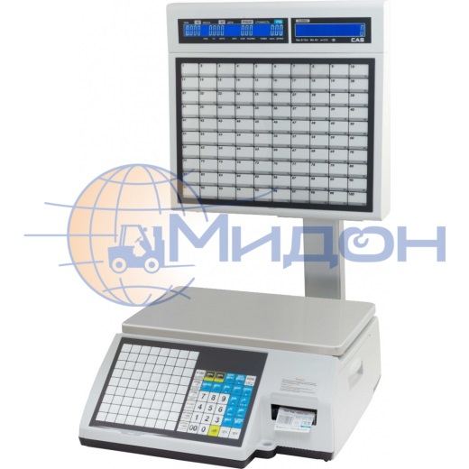 Весы торговые CAS CL-5000J-15IS с печатью этикеток