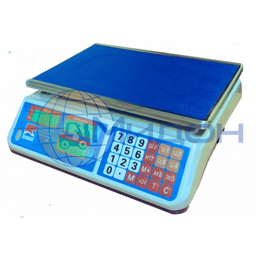 Весы торговые GreatRiver DH-601 (40кг/5г) LCD без стойки