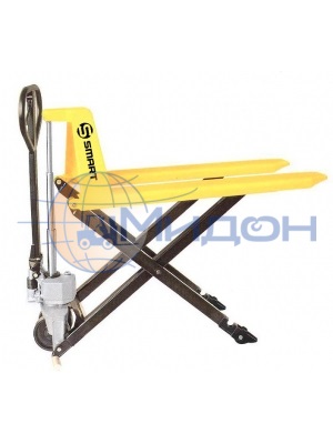 Тележка гидравлическая (рохля) SDHL 15, высокоподъемная SMART 1,5 т