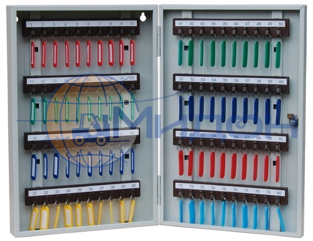 Ключница (шкаф для ключей) КЛ-80 ( 80 брелков )