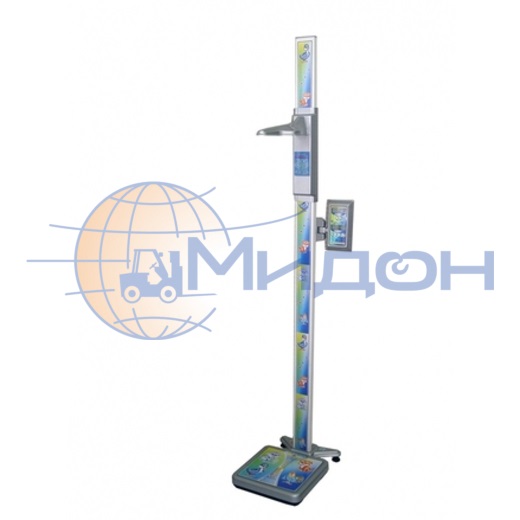 Весы медицинские ТВЕС ВМЭН-150-50/100-СТ-А с ростомером для детей «Детсад»