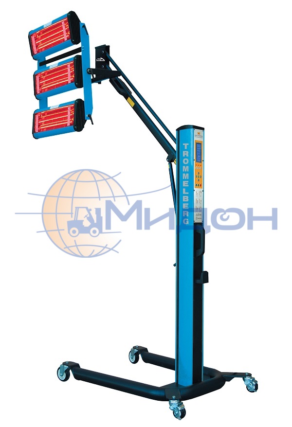 ИК сушка IR 3D PREMIUM, коротковолновая, 220 В, 3,3 кВт, площадь облучаемой пов-ти 1,2 м Х 1,0 м, та Trommelberg (Германия)