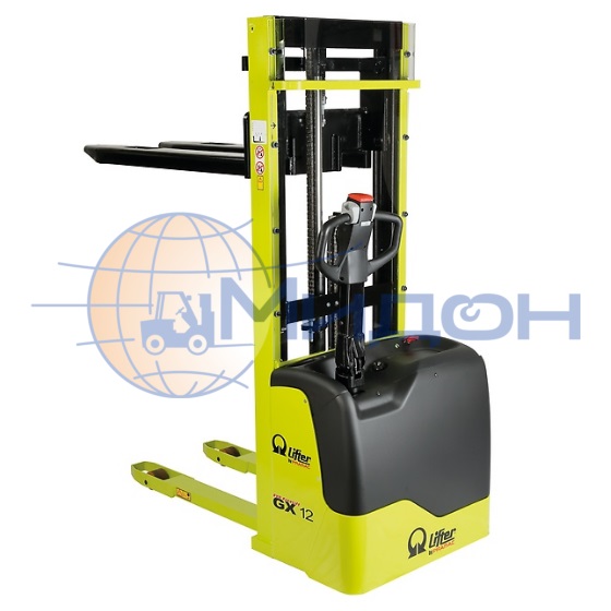 Штабелёр самоходный GX 10/16 Pramac Lifter (Италия) 1000 кг, 1600 мм, с АКБ и ЗУ