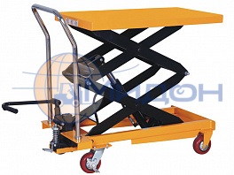 Стол подъёмный передвижной PTS800 г/п 800кг, подъем 450-1500мм