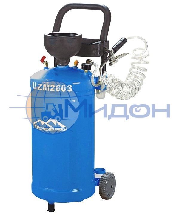 Маслораздаточная мобильная уст-ка, пневматическая, емкость 30л Trommelberg (Германия) UZM2603