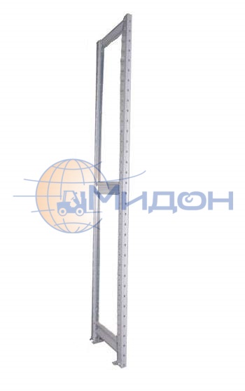 Рама стеллажа полочного СК 2060х400(2стойки,3балки,1п/крест.,1к-т 2060) (до 1650кг)