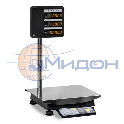 Весы торговые МЕРА ПВм-3/15-Т, с USB