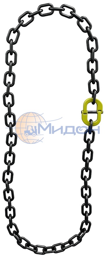 Строп цепной кольцевой УСЦ2, СЦК 10х30 6,3т 2м